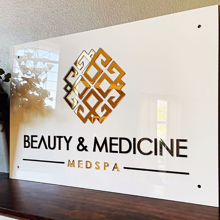 Acrylic Backlit Wall Sign
